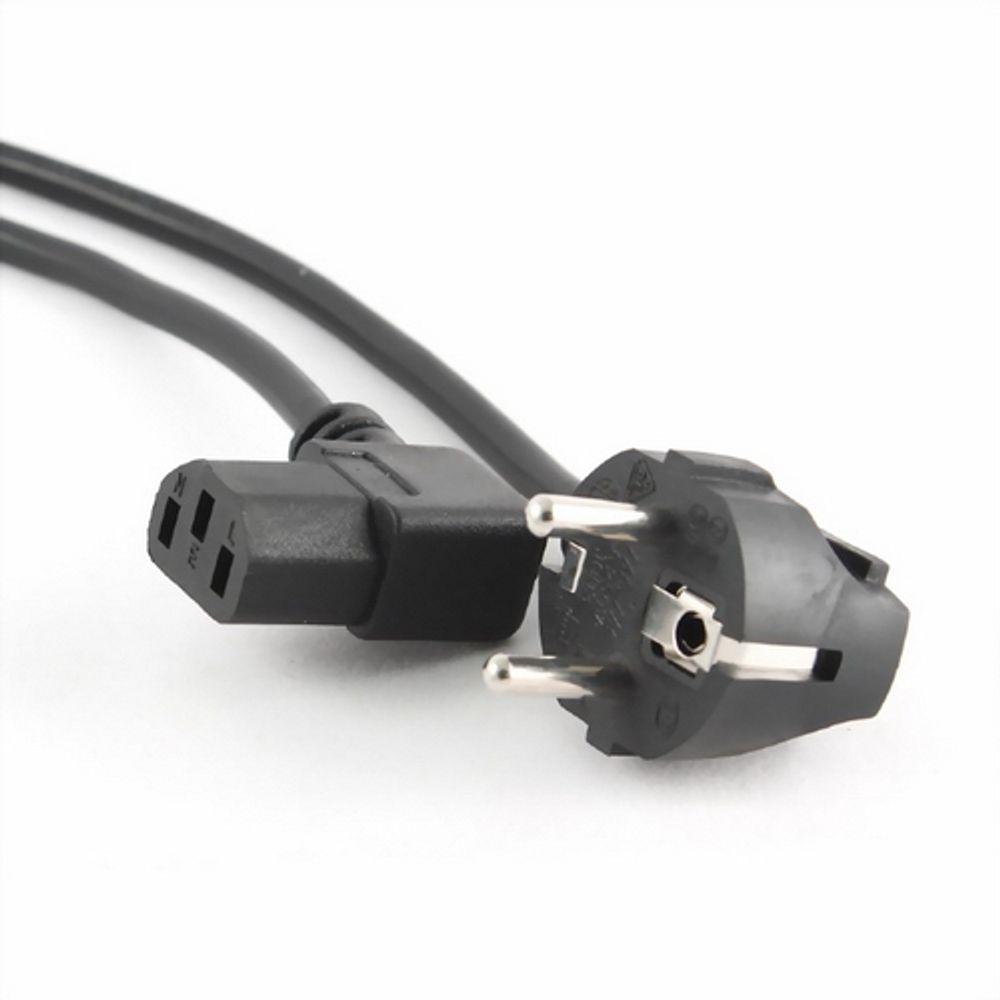 Кабель питания Cablexpert PC-186A-VDE, Schuko—C13, 1.8 м, 10 А, 3×0.75 мм²