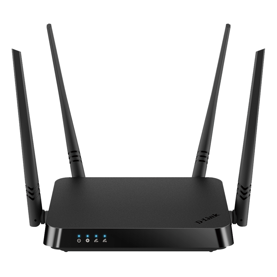 Маршрутизатор D-Link DIR-822/RU/E1A, AC1200, 1×WAN 100M, 4×LAN 100M, EasyMesh