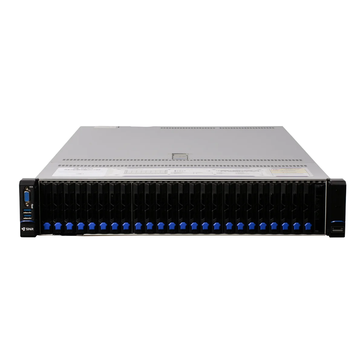 Серверная платформа SNR SNR-SR2425LE-NV, 2U, 2xAMD EPYC, 24xDDR5, 24x2.5"