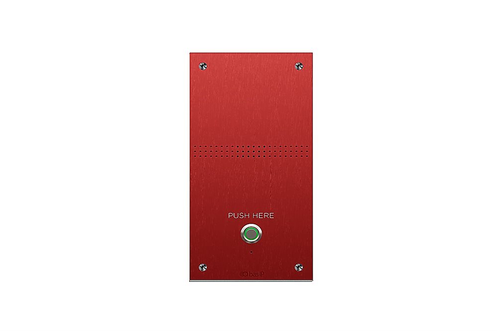 Вызывная панель BAS-IP AV-04AFD RED, IP65, PoE, врезная