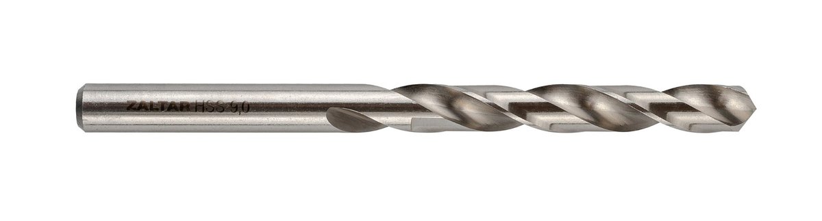 Сверло по металлу ZALTAR ZA-73090, HSS-G, DIN 338, 9.0 мм