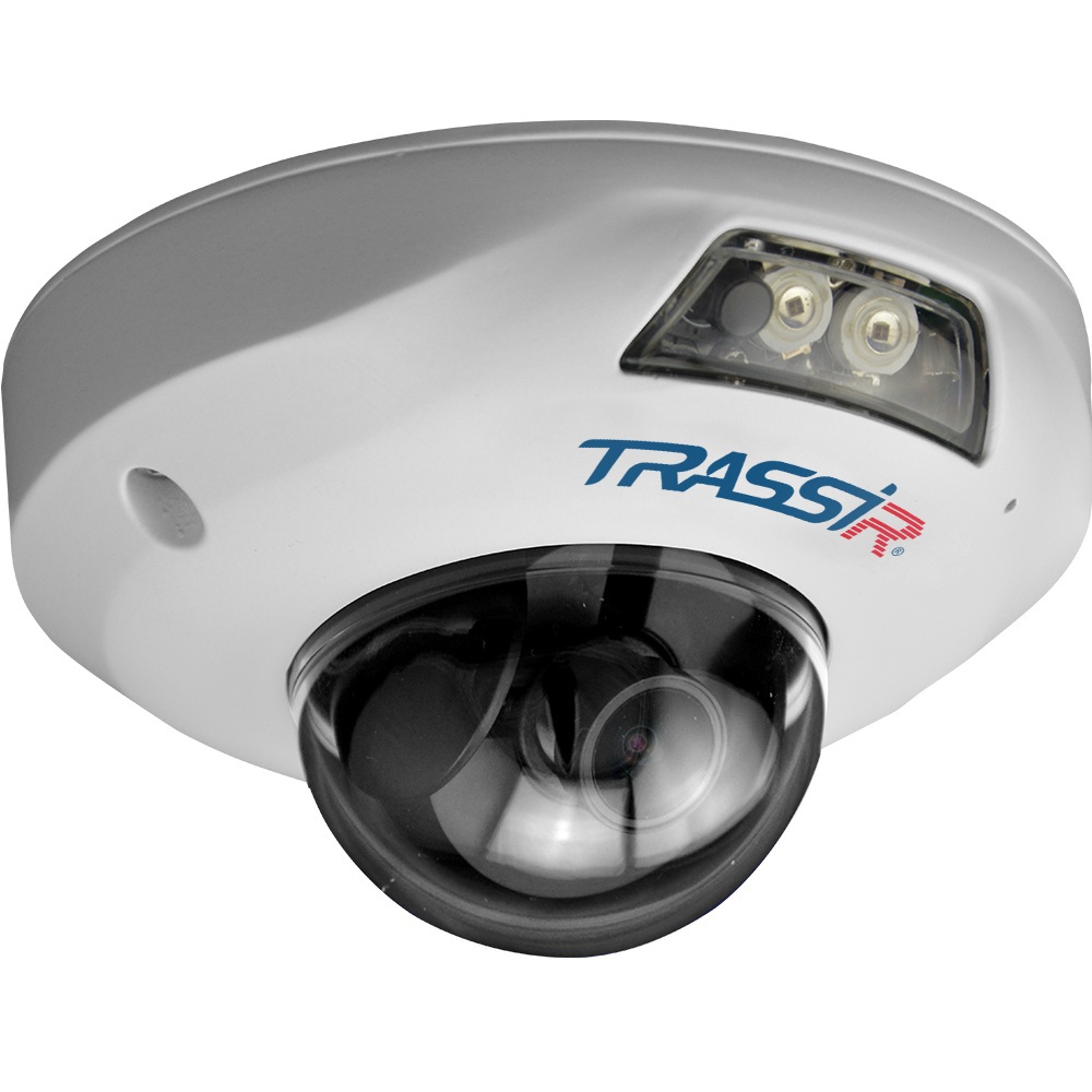 IP-камера Trassir TR-D4121IR1 v7 2.8, 2 Мп, 1920x1080, 2.8 мм, IP66