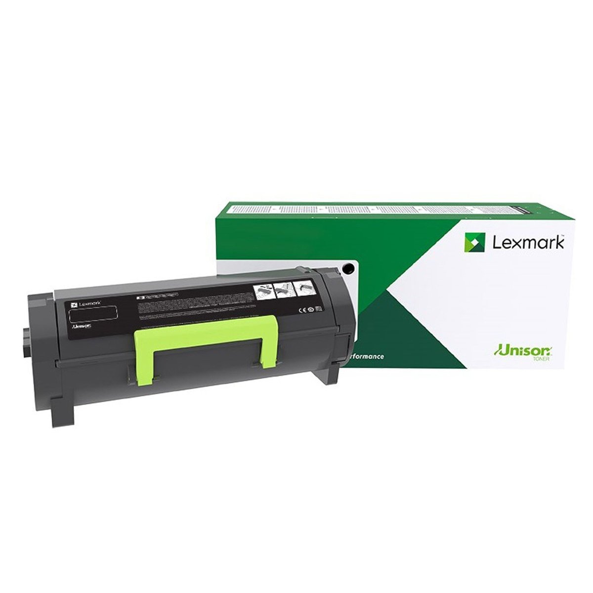 Картридж Lexmark 51B5X00, черный, 20000 стр.