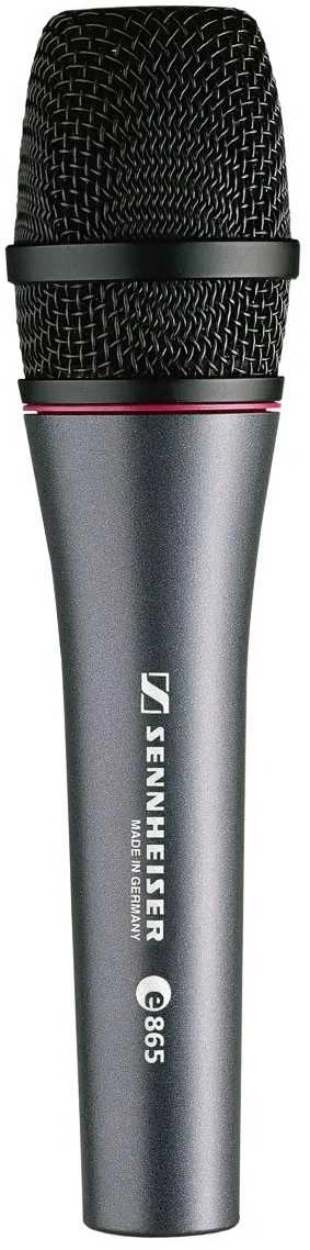 Микрофон Sennheiser E 865, конденсаторный, суперкардиоид, XLR, 40–20000 Гц