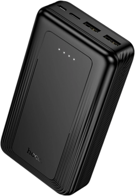 Аккумулятор внешний Hoco J165A, 20000 мАч, 2USB+1Type-C+1micro USB, 2.0A