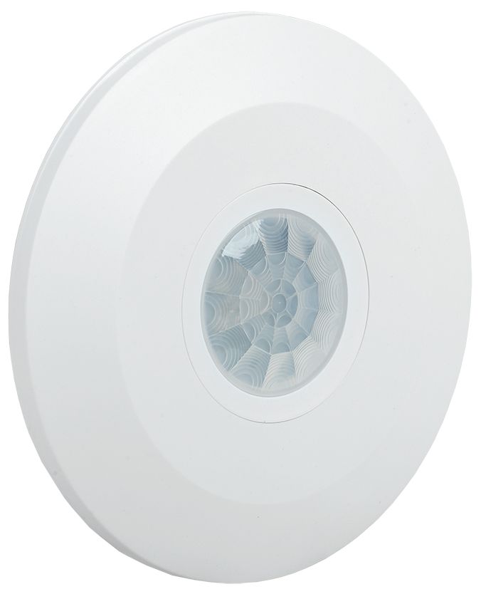 Датчик движения ДД-026 2000Вт 360град 6м IP20 белый