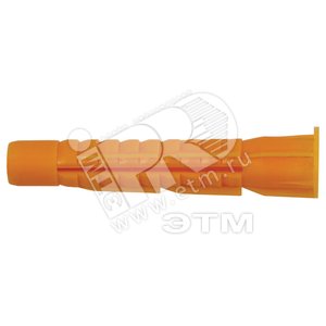 Дюбель универсальный FIT 23857, 12×71, с бортиком, 200шт