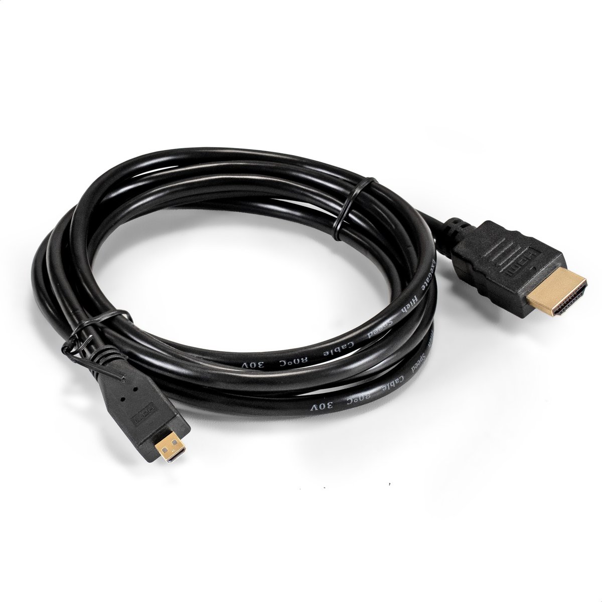 Кабель ExeGate EX254073RUS, HDMI-microHDMI, 1.8м, 4K