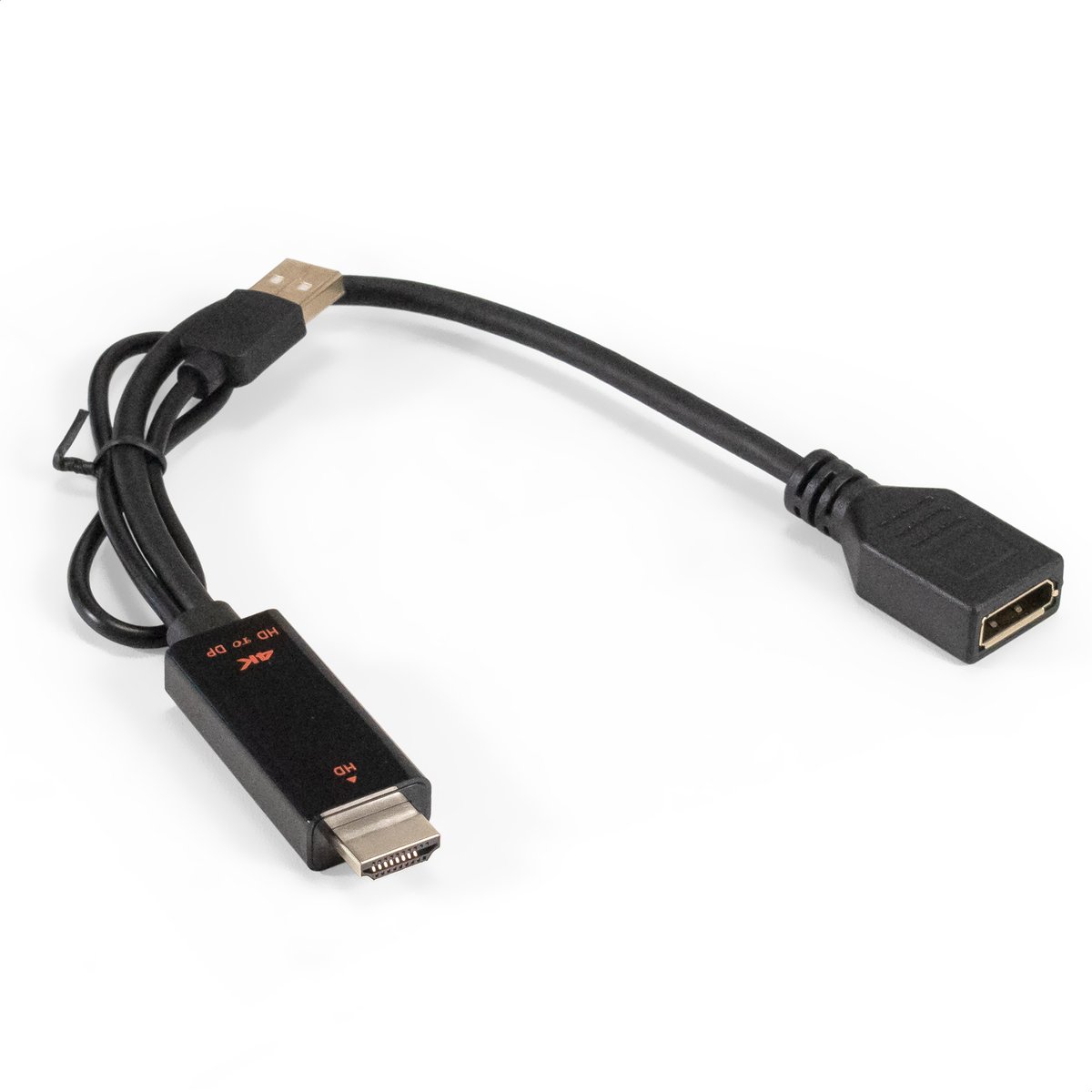 Конвертер HDMI-DisplayPort Exegate EX294714RUS, с питанием USB