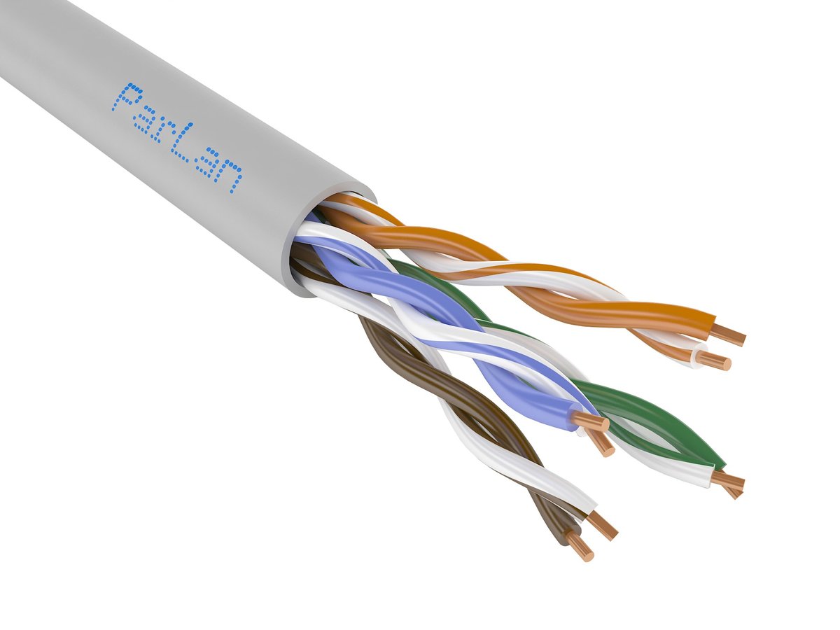 Кабель U/UTP Паритет 121190, Cat5e, 4×2×0.52, PVC, 100м