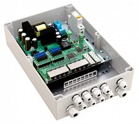 Коммутатор TFortis PSW-2G8F+, уличный, 8×FE PoE, 2×SFP, PoE 160W