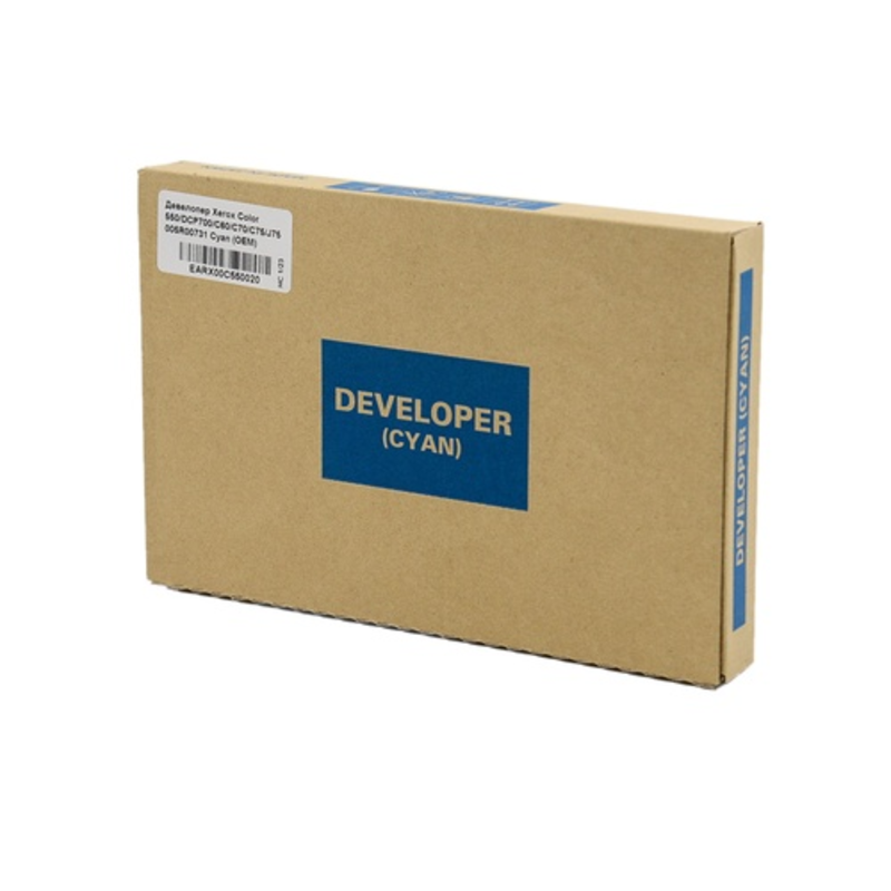 Девелопер Булат EARX00C550020 для Xerox Color 550/DCP700/C60/C70/C75/J75, Cyan, OEM