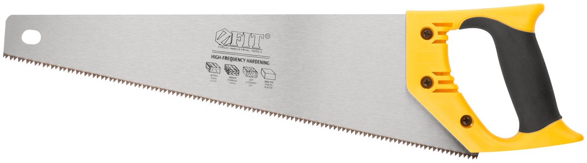 Ножовка FIT 40431, по дереву, 7 TPI, 400 мм