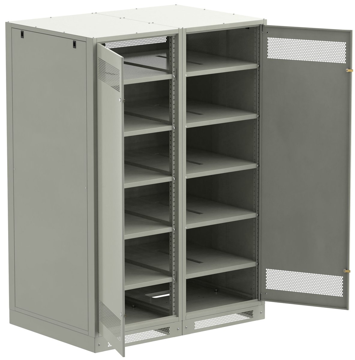 Шкаф ITK LINEA B LB35-20H49-2M, пустой, 2000×1400×950 мм, IP20