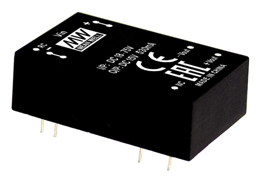 Преобразователь DC-DC Mean Well RSDW08F-05, 8Вт, на плату