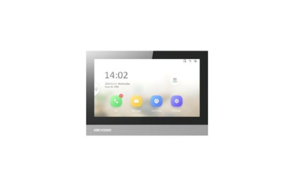 Видеодомофон Hikvision DS-KH8380-TE1, 7", IP, 1024x600