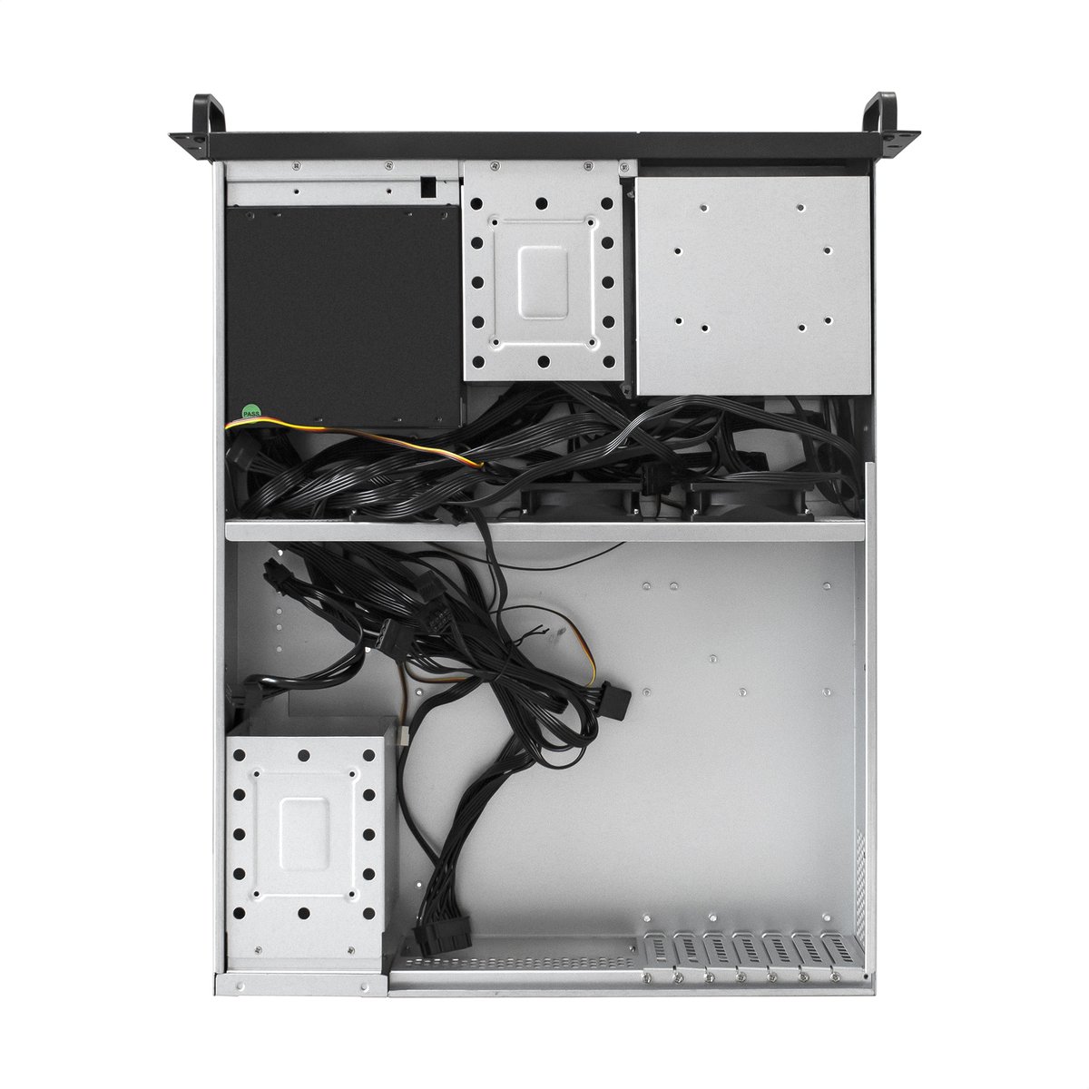 Серверный корпус ExeGate Pro 2U550-06/2U2088, RM 19", 2U, 550 мм, БП 600 Вт