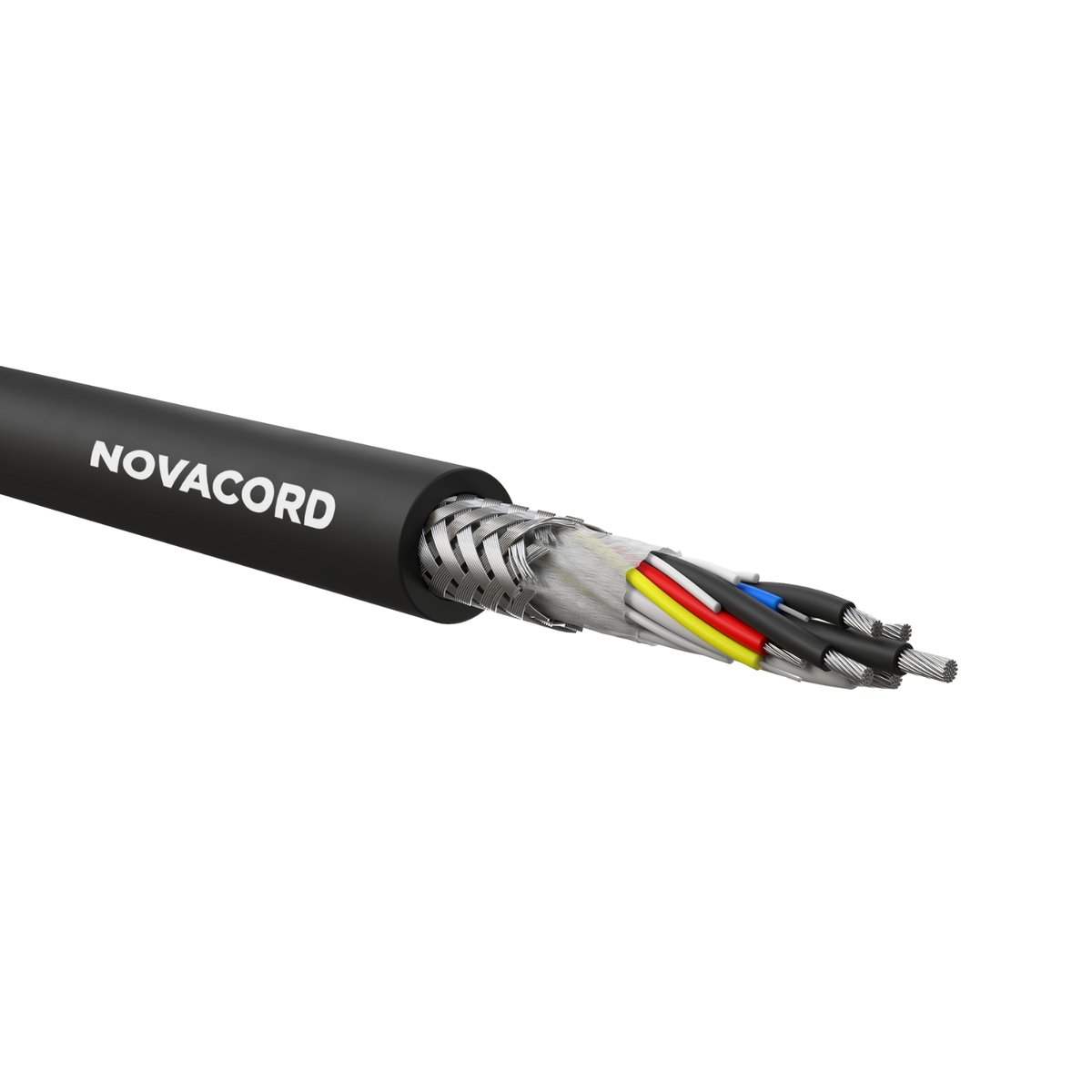 Кабель Novacord SMPTE 311M-HD-HYBRID-CAMERA CABLE FRNC-C, комбинированный оптоволоконный