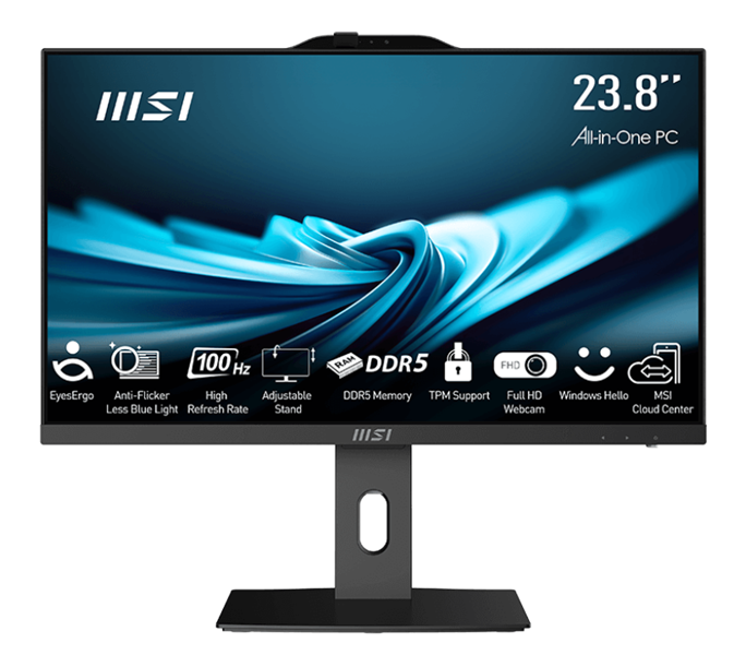 Моноблок MSI Pro AP242P 14M, 23,8" FHD IPS, Core i5-13500, 16 ГБ DDR5, 512 ГБ SSD