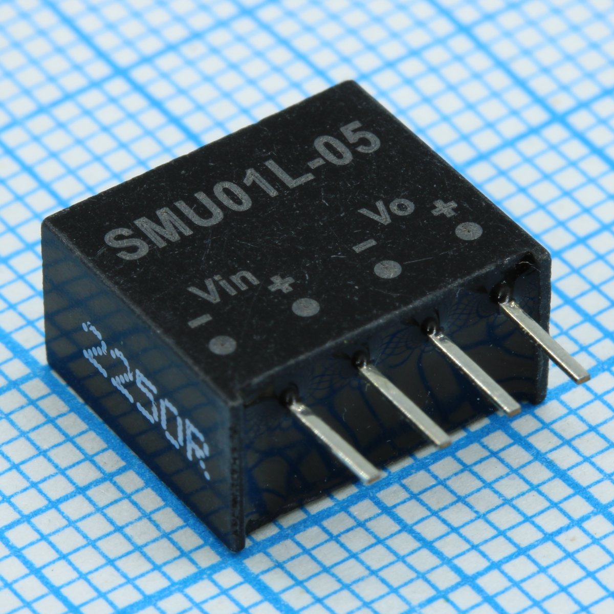 Преобразователь DC-DC Mean Well SMU01L-05, 1Вт, на плату