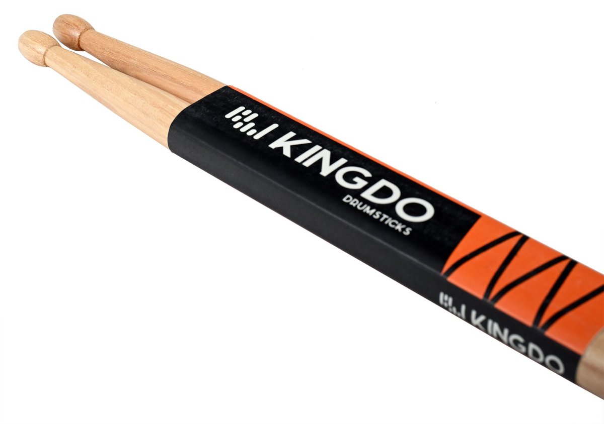 Палочки барабанные KINGDO 2B STANDARD AH, размер 2B, гикори