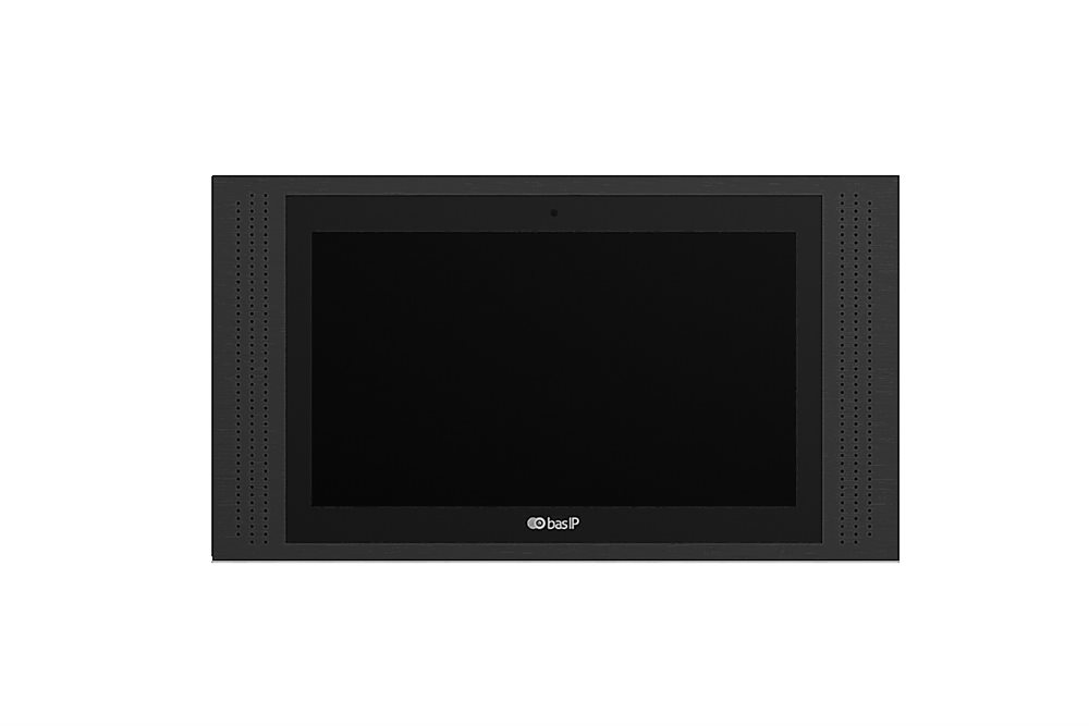 Видеодомофон BAS-IP AT-10 BLACK, 10" IPS, сенсорный, Android 6.0