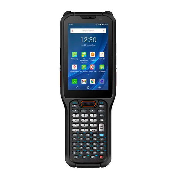 Терминал сбора данных UROVO RT40S-13Q3HLR4G51HEU, Honeywell EX30 LR, 4ГБ/64ГБ, Android 13, 4G, 51 клавиша, подогрев