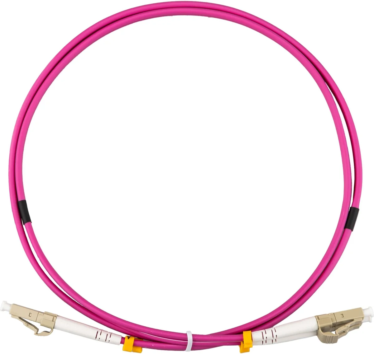 Патч-корд оптический REXANT 50-2611-10, MM 50/125 OM4, LC/UPC–LC/UPC, duplex, 10 м