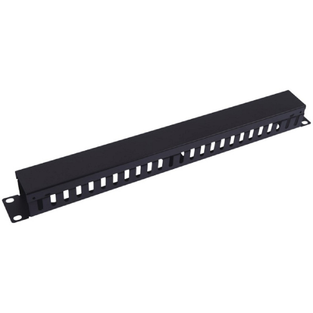 Панель-органайзер 5bites CM-104B, 1U, 19", сталь, черный