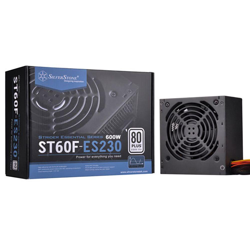 Блок питания Silverstone SST-ST60F-ES230, ATX, 600 Вт, 80 PLUS, 120 мм