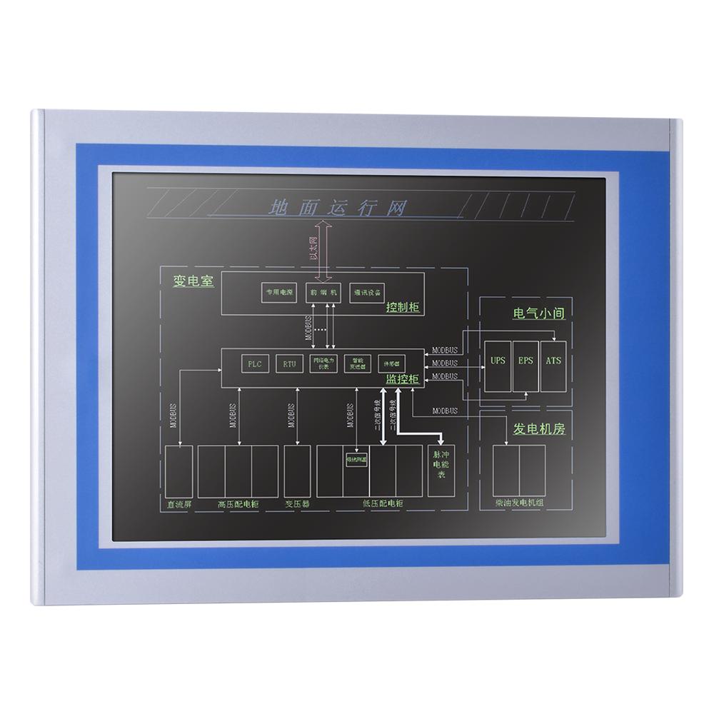 Промышленный монитор NODKA PANEL5000-A102-TU, 10.4", 800×600, IP65, резистивный