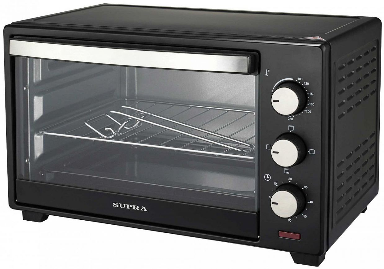 Мини-печь SUPRA MTS-3001, 30л, 1600Вт, черный