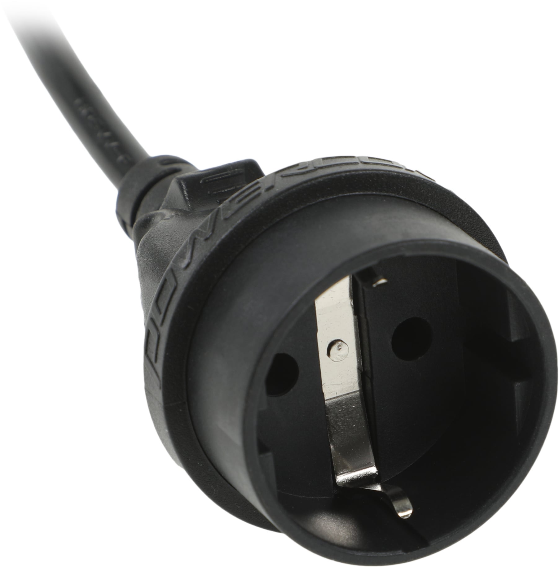 Кабель питания Powercom SCUT, IEC C14 -> Schuko, 0.15 м