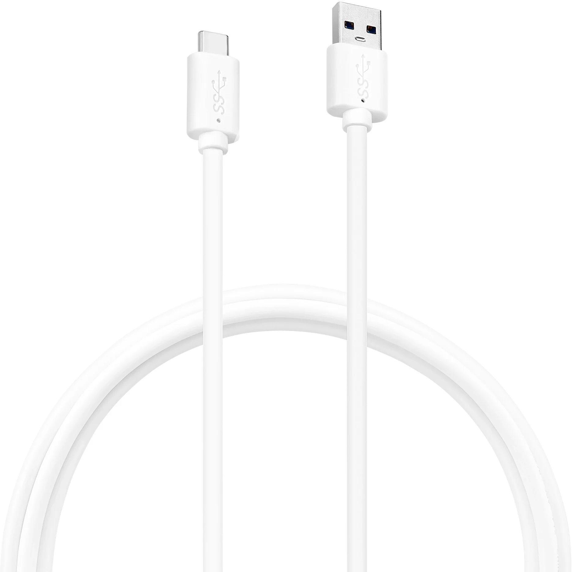 Кабель BURO BU-USB3.2-AC-1.8MW, USB-A–USB-C, USB 3.2, 1.8 м, 3 А