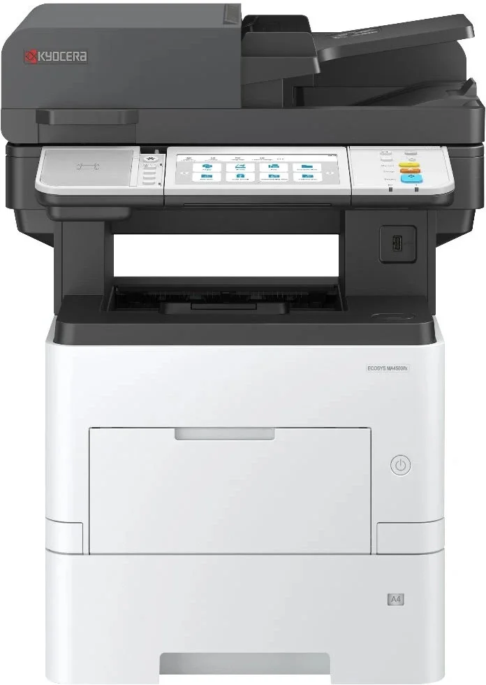 МФУ Kyocera ECOSYS MA4500ifx, A4, ч/б лазерное, 45 стр/мин, USB, RJ-45
