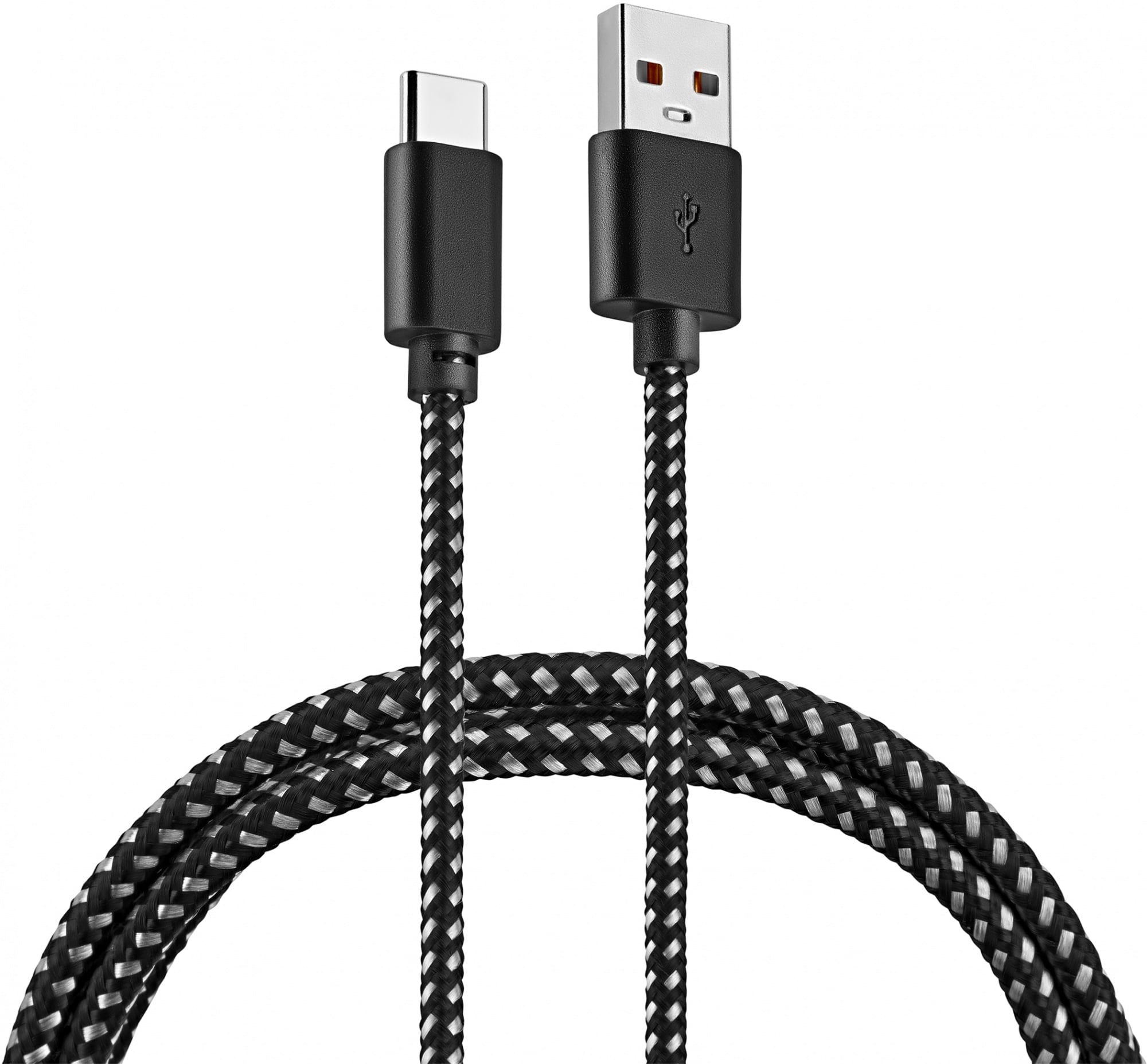 Кабель Buro Braided BHP RET TYPEC1, USB Type-C (m) — USB Type-C (m), 1 м