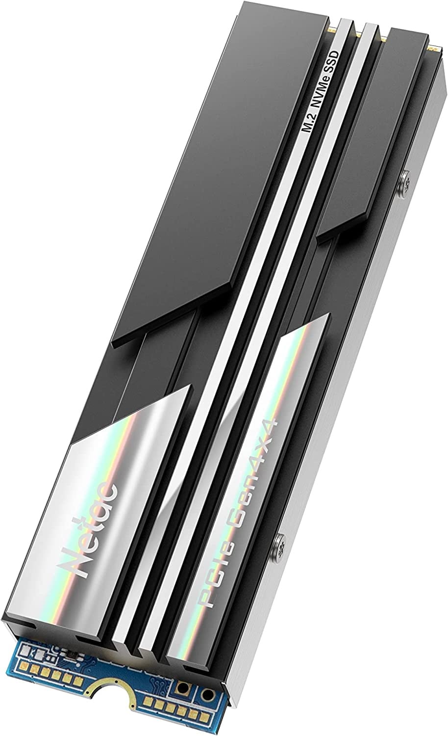 SSD Netac NT01NV5000-1T0-E4X, 1 ТБ, PCIe 4.0 x4 NVMe M.2, 5000/4400 МБ/с