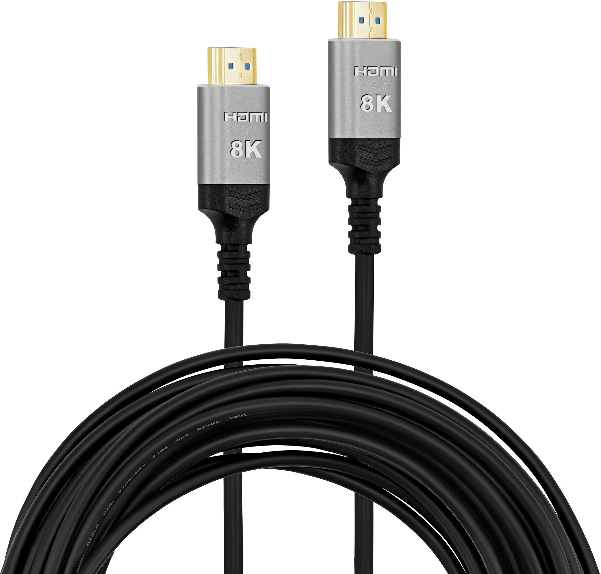 Кабель Digma HDMI-AOC2.1-10, HDMI 2.1 AOC, HDMI (m)/HDMI (m), 10 м, позолоченные контакты