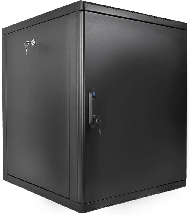 Шкаф коммутационный ЦМО ШРН-М-15.650.1-9005, настенный 15U, 600×650мм, 120кг, черный