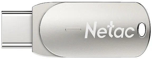 USB-флешка Netac U785C NT03U785C-032G-32PN, 32 ГБ, USB 3.0 + Type-C