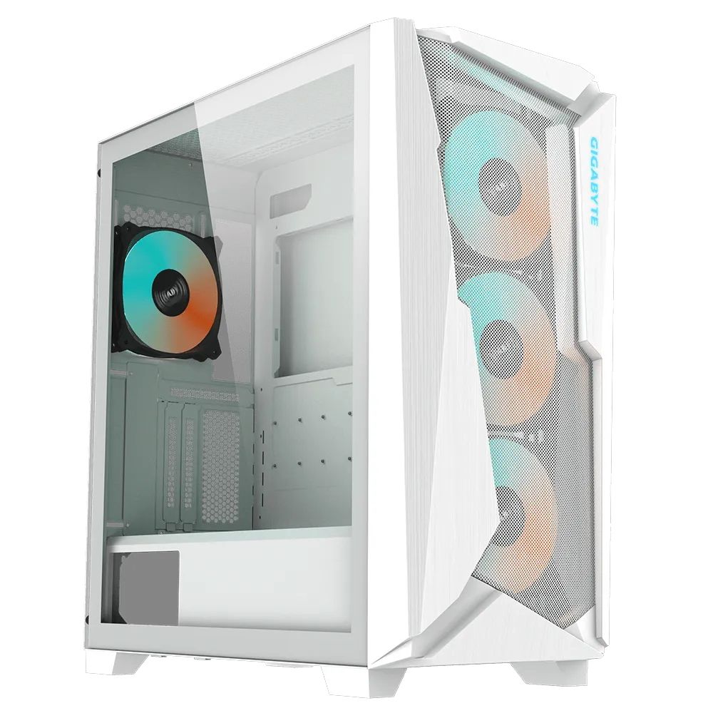 Корпус ПК GIGABYTE GB-C301GW, Mid-Tower, ATX, USB-C