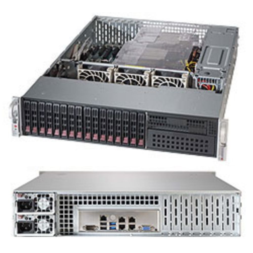 Серверная платформа SuperMicro SYS-2028R-C1R, 2U, X10DRH-C, C612