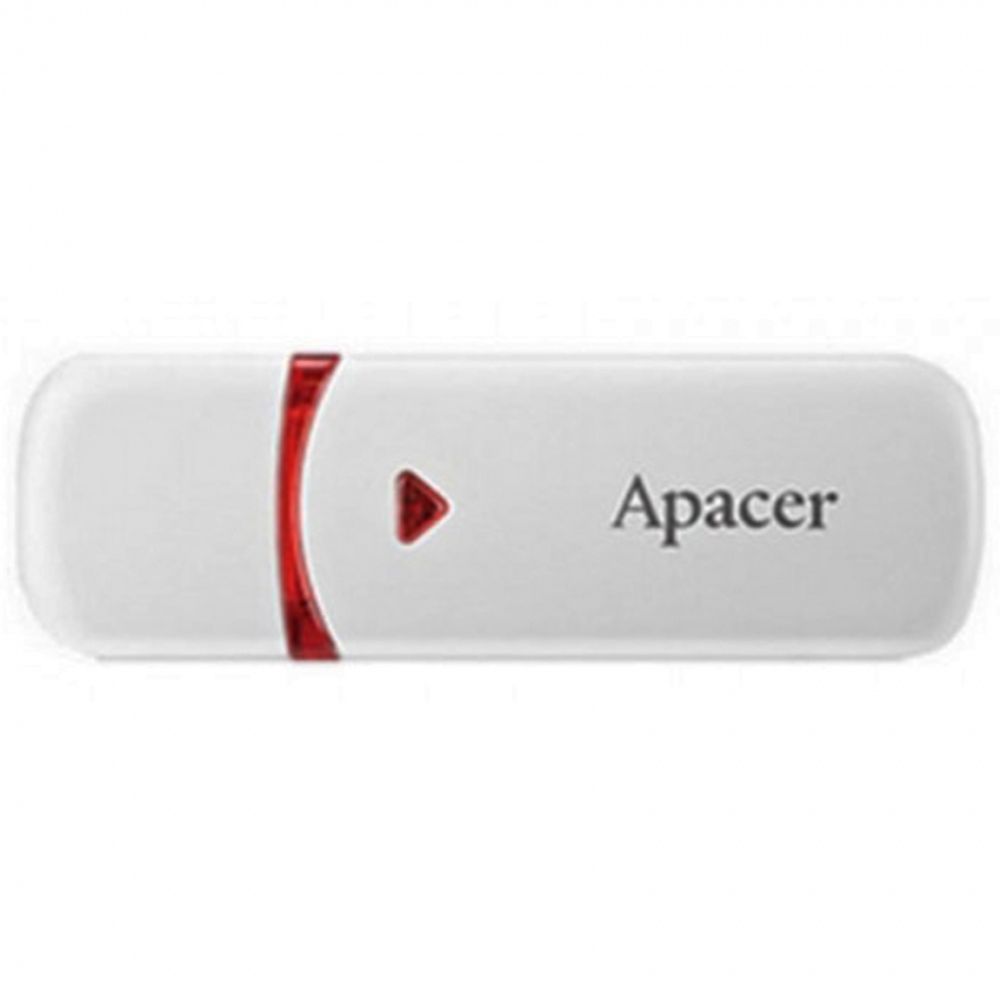 USB-накопитель Apacer AH333 AP32GAH333W-1, 32 ГБ, USB 2.0, тип-A, белый