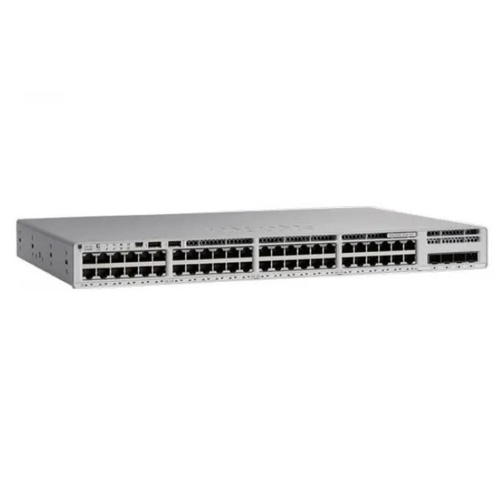 Коммутатор Cisco C9200-48T-E, Catalyst 9200, L3, 48×1GbE