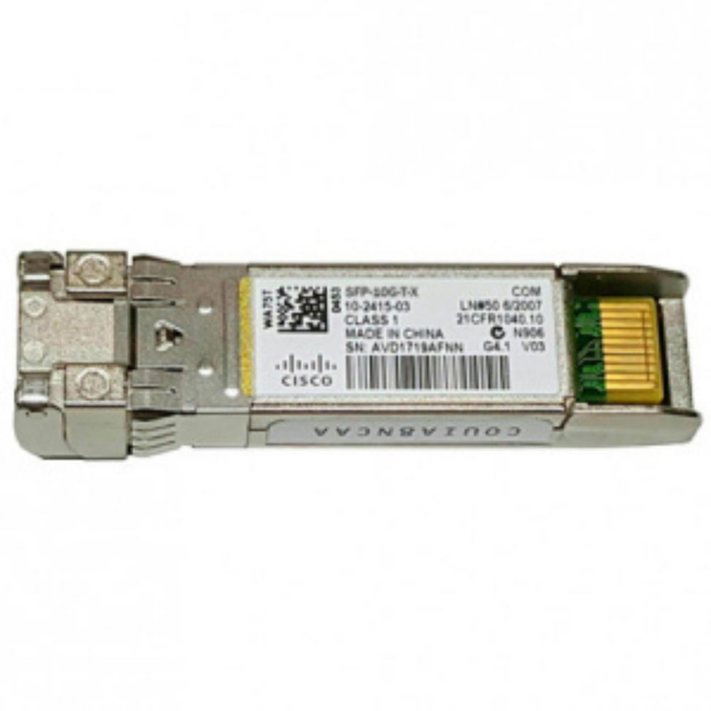 Трансивер Cisco SFP-10G-T-X, 10GBASE-T SFP+, RJ45, до 30м