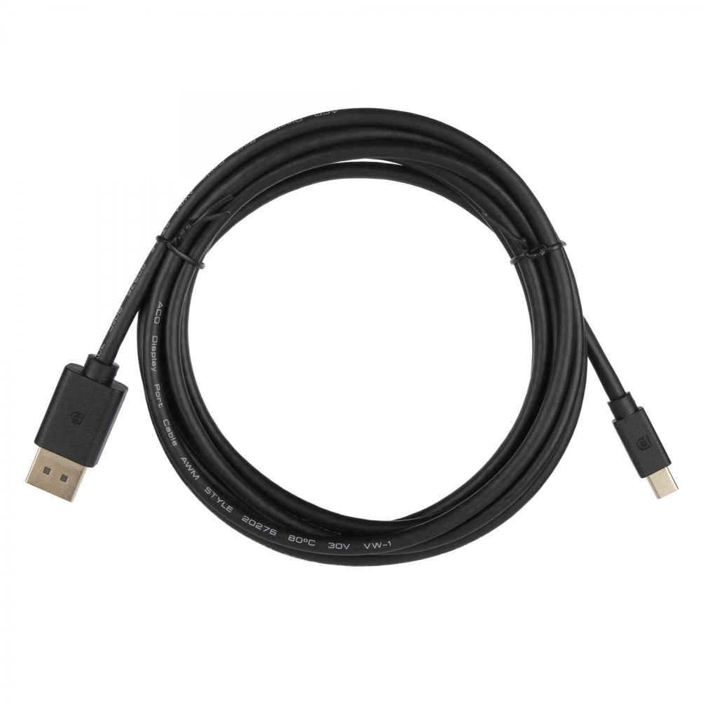 Кабель ACD ACD-DDMM2-30B, DisplayPort 1.2, DP-mDP, 3 м, 4K