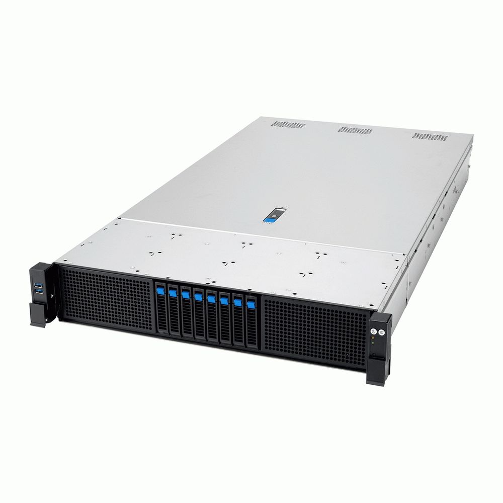 Сервер ASUS 90SF0441-M009K0, 2U, 2×SP5, 24×DDR5, 8×SAS/SATA/NVMe