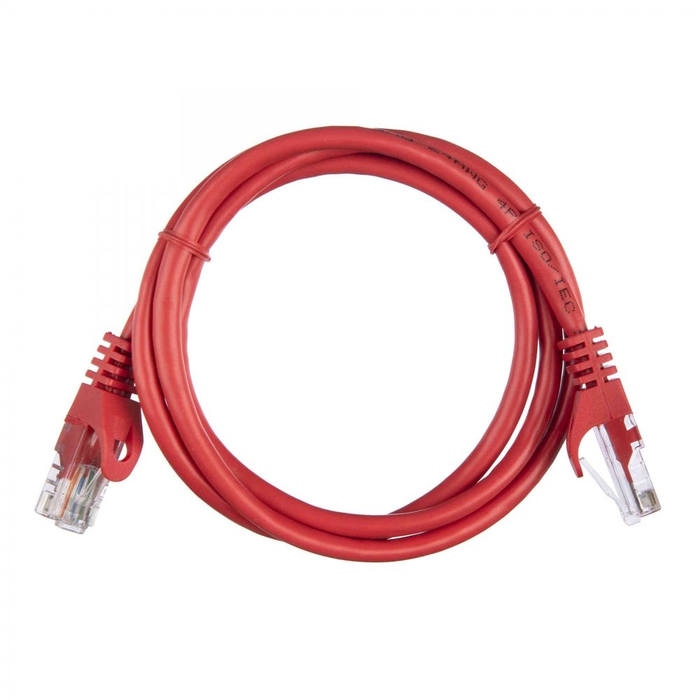 Патч-корд ACD ACD-LPU5E-10R, Cat5e UTP, 24AWG, CCA, 1 м, красный