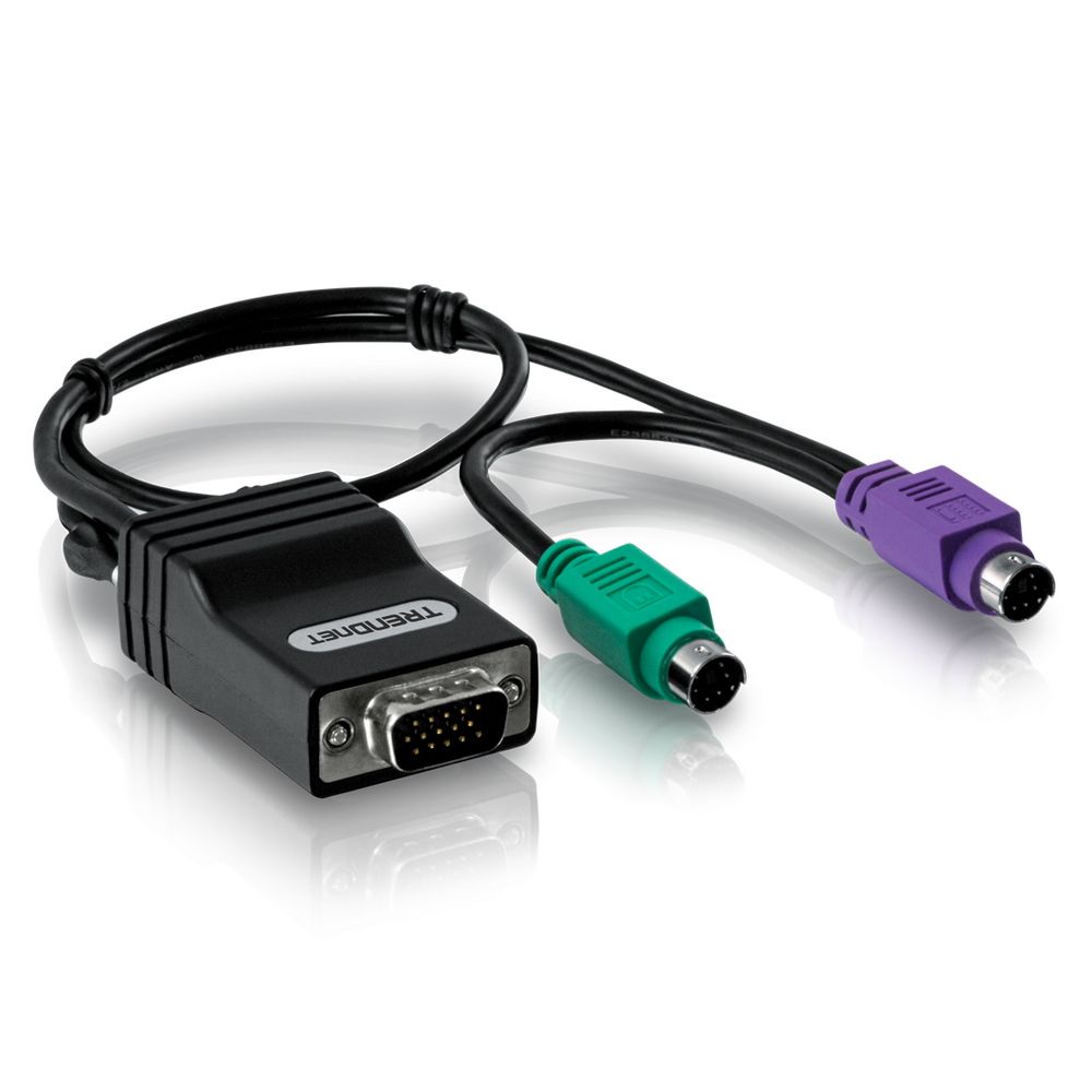 KVM-переключатель TRENDnet TK-CAT5P, CAT5, PS/2