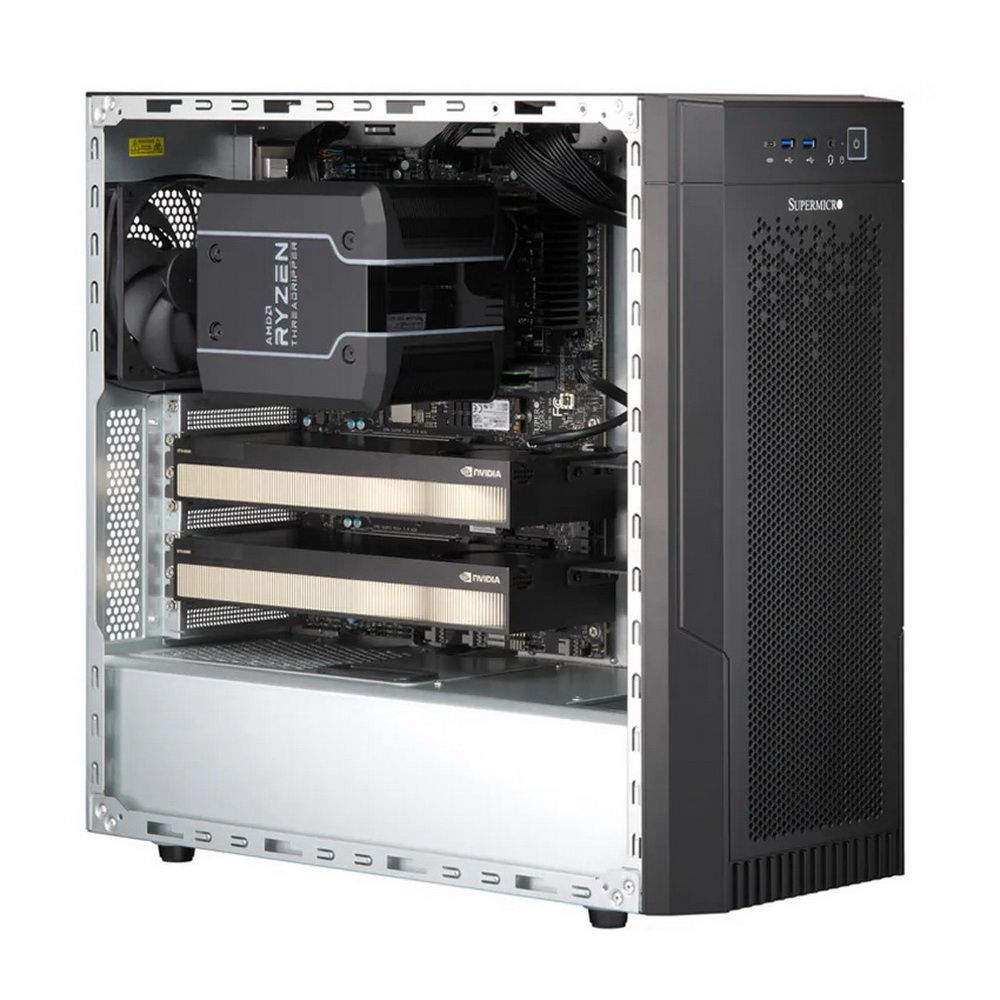 Серверная платформа SuperMicro AS-531AW-TC, Tower, Socket sTR5, 4×DDR5